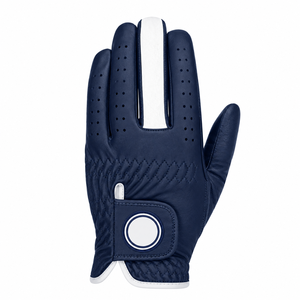 Guante de Golf Rasheed Network para Mano Izquierda, Cuero Genuino, Transpirable, Antideslizante, Correa de Muñeca Ajustable, Cierre de Gancho y Bucle para Dedos Completos - Product Image 4