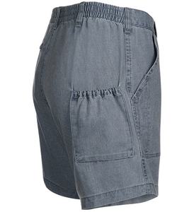 Shorts de randonnée pour hommes, imperméables, 100% coton, respirants, séchage rapide, poches zippées sécurisées, design flexible, couleur unie, pour le trail - Product Image 5