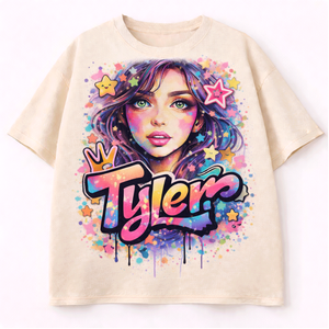 Camiseta de Verano Personalizada para Mujer, de Algodón, Casual, de Manga Corta, Corte Regular, Cómoda, Ligera, Transpirable y Ecológica para Gimnasio - Product Image 1