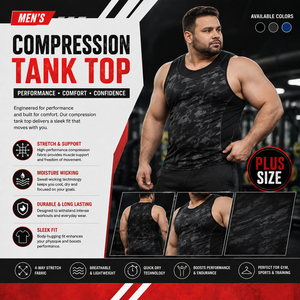 Customized Printed Plus Size Tank Top Gym Fitness Compression <b>Singlet</b> Top 100% Spandex Polyester Tank Tee Sports Sleeveless Tee - Product Image 3
