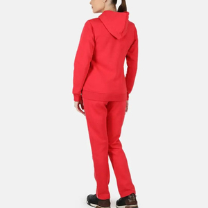 Women Tracksuit <b>Matching</b> Set <b>Long</b> Sleeve Zipper Jacket and Jogger Bottoms for Training or Stylish Outfits - Product Image 4