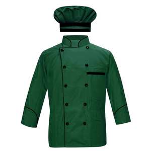 Conjunto de Uniforme de Bar 100% Algodón, Chaqueta de Chef Transpirable de Manga Larga y Pantalón, Ropa de Trabajo para Restaurante y Hotel, Fabricante - Product Image 5