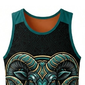 Custom Sublimation <b>Sheep</b> <b>Shearing</b> Singlet Professional Fit Lightweight Durable Workwear Oem Odm Manufacturer - Product Image 4