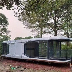 Modern Luxury Mobile Space Cabin <b>Camping</b> Capsule Trailer Prefabricated Modular Tiny House for Travel Living Use - Product Image 6