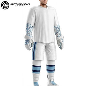Men Ice Hockey Uniform Lightweight <b>Athletic</b> Design With Comfortable Fit For Sports Training And Match Performance - Product Image 3