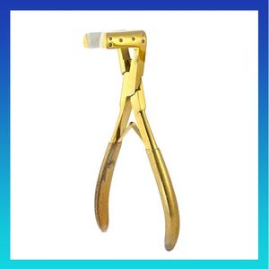 เครื่องมือคีมหนีบผมนามสกุล L สีทองแบบพรีเมี่ยม - Product Image 1