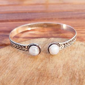 Bracelets en Agate Naturelle Plaqué Argent Laiton – Guérison Spirituelle, Pratique de la Pleine Conscience, Cadeaux Réfléchis Disponibles – Modèle Classique - Product Image 5