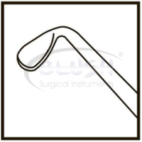 Rubiolini Quick Chopper, instrument de dissection du noyau pour chirurgie de la cataracte, en titane, pour l'œil gauche, certifié ISO par Blush Surgical