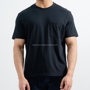 เสื้อยืดผ้าฝ้าย100% สำหรับผู้ชายทรงหลวมพิมพ์ลาย - Product Image 1