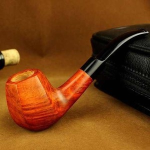 Pipa de Fumar Artesanal de Madera, Pipa de Tabaco Hecha a Mano con Madera Natural - Product Image 6