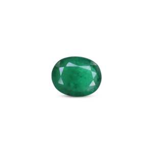 Natural Faceted Fire Opal Loose Gemstone-2.32 Carat Lab Created Emerald for Fine Jewelry - Product Image 1
