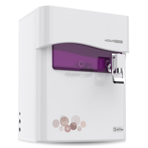 Système de filtration d'eau par osmose inverse AQUA 9090 BLANC-VIOLET, système de purification d'eau, système RO multi-niveaux, indicateur LED - Product Image 5