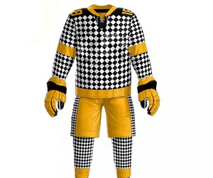 Uniforme de Hockey sobre Hielo para Hombre de Alta Calidad, Uniforme de Hockey sobre Hielo Cómodo y Económico con Logotipo/Diseños Personalizados - Product Image 1