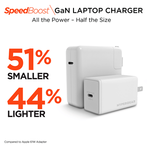 Speedboost 65W USB-C PD PPS เครื่องชาร์จแล็ปท็อปความเร็วสูงแหล่งจ่ายไฟสำหรับแล็ปท็อป - Product Image 3