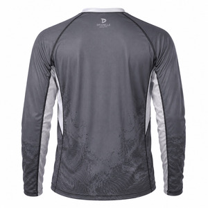 Custom <b>Holographic</b> Sublimated UPF 50+ Long Sleeve Angler Fishing Performance Jersey Quick-Dry OEM Tournament Shirt - Product Image 3