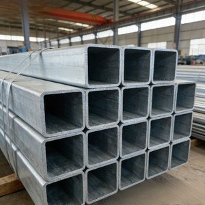 <span class=keywords><strong>Tube</strong></span> carré en <span class=keywords><strong>acier</strong></span> galvanisé ERW pour structure de montage solaire, <span class=keywords><strong>tube</strong></span> de forage, soudage, forte résistance à la corrosion - Product Image 3