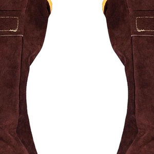 Leather Welding Cape Sleeve Safety Welding Sleeves <b>Flame</b> Retardant Top Quality Split Leather Welding Sleeves - Product Image 6