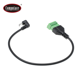Adaptador de terminal sin soldadura de 5 pines con conector macho de codo con cable de PVC de 30cm Uso de cámara - Product Image 2