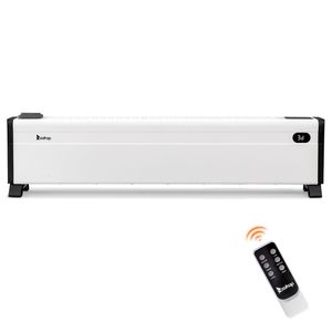 Radiateur électrique infrarouge 1500W avec télécommande, 3 niveaux de chaleur, humidificateur intégré, minuterie 12H - Product Image 1