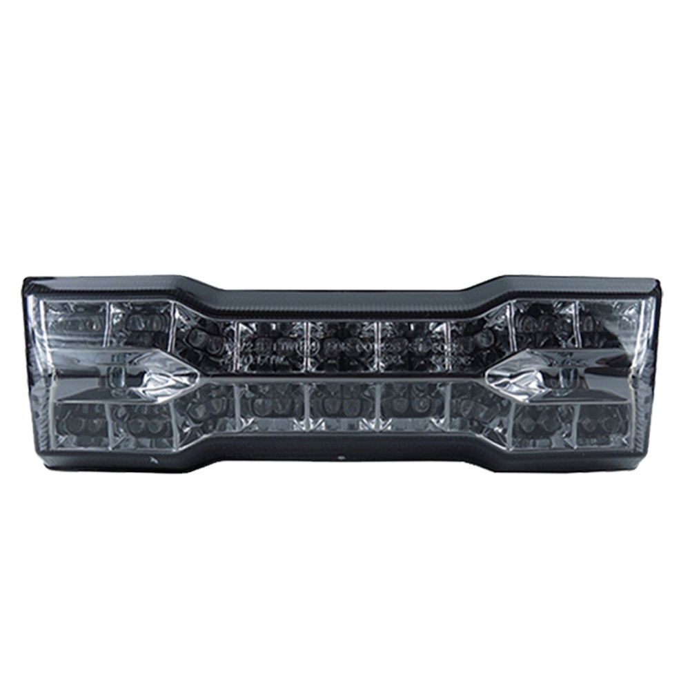 Feu Arrière LED Moto Avec Clignotants Intégrés – Compatible Yamaha YZF R1 2002-2003 & Raptor 700 (Lentille Fumée)