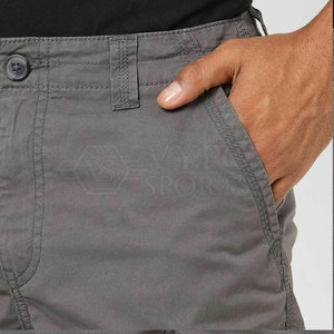 Shorts décontractés légers d'été pour hommes, taille élastique, motif uni, respirants, en Spandex/Polyester, séchage rapide, écologiques, pour le quotidien - Product Image 6