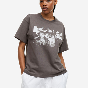 Camisetas de Mujer Hechas en Pakistán para Todas las Temporadas, 100% Algodón, Forro Polar, Transpirables, Cómodas, con Capucha, Manga Larga, Casuales - Product Image 3