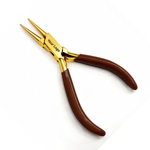 Jewelry Making Stainless Steel <b>Pliers</b> and <b>Round</b> for <b>Nose</b> Jewelry Creation - Product Image 2