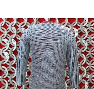 Stainless Steel Chainmail Top Full 3D Welded Design Antique Armor Clothing Round Shape Fashion Metal Craft - Product Image 4