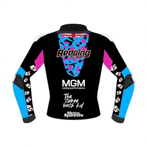 Chaqueta de Motociclismo Scott Redding Rucati WSBK, Chaqueta de Cuero para Carreras con Paneles Elásticos Flexibles, Ajuste Cómodo y Protección Contra Impactos - Product Image 2