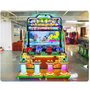 Wisdom Zombies 2 Machine de jeu d'arcade de luxe pour 4 joueurs, à monnayeur, simulateur de tir à jet d'eau avec lanceur de balles électronique - Product Image 5