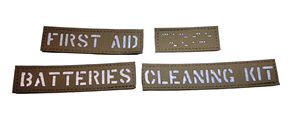 Patch tactique découpé au laser de qualité supérieure |   Logo de marque thermocollé pour vêtements de sport |   Fabricant en gros direct - Product Image 5