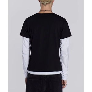 เสื้อยืดคอตตอน 100% ระบายอากาศได้ดี เป็นมิตรกับสิ่งแวดล้อม ทรงโอเวอร์ไซส์ สองชั้น หนานุ่มพิเศษ สำหรับผู้ชาย วัยผู้ใหญ่ มีจำหน่ายแล้ว - Product Image 3