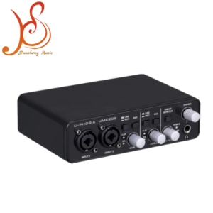 Carte son externe USB haut de gamme HUASHENEG pour l'enregistrement sur ordinateur, accessoires d'instruments de <span class=keywords><strong>musique</strong></span> - Product Image 1