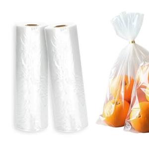 Transparent Food Grade PE Plastic <b>Bags</b> for Freezer Supermarket Shopping & Exhibition Use Customizable on Roll - Product Image 3