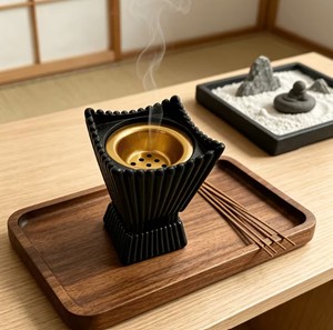 Luxury Black Resin Bakhoor <b>Burner</b> Mabkhara Arabic Oud <b>Incense</b> <b>Burner</b> Home Fragrance Decor - Product Image 2