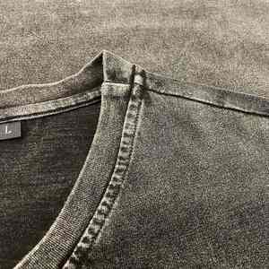 Camiseta Personalizada con Logotipo, Lisa, para Hombre, Estilo Vintage, Mineral, Color Retro, Tejido Grueso - Product Image 4