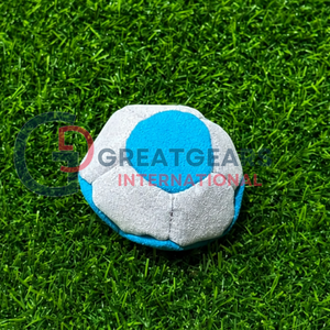 Professional 12 Panel Synthetic Suede <b>Hacky</b> <b>Sack</b> Footbag Ball | Soft Sand Filled Kick Bag for Freestyle Juggling, Foot Skills - Product Image 2