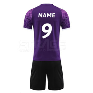 Made In 100% Polyester Design Your Own Team Wear Soccer Uniform <b>Sets</b> <b>Cheap</b> Price Soccer Uniform - Product Image 2