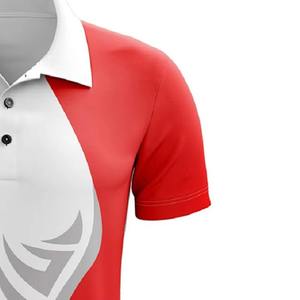 Polo sublimé hautement recommandé, polo personnalisé pour homme, t-shirt de sport à séchage rapide pour homme en sublimation, en vente - Product Image 3