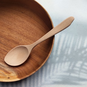 Cuillères en bois naturel personnalisées pour la préparation de la soupe et accessoires de cuisine du Vietnam - Product Image 4