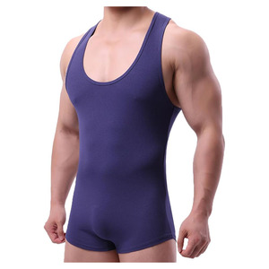 Combinaisons de lutte de qualité supérieure, logo personnalisé, uniforme de lutte compressif, respirant, séchage rapide, fournisseur d'usine OEM - Product Image 5