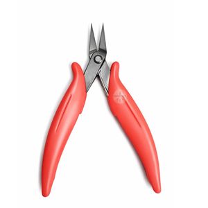 Flat Nose <b>Pliers</b> 5.5 Inches 140mm Plastic Head Lightweight Comfort Grip Handle Spring Tool Precision Work for Jewelry Making - Product Image 2