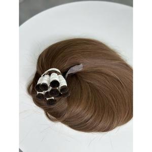 Cabello Humano Virgen Vietnamita Ondulado, Doble Trama, Doble Extracción, Sedoso, Liso y Brillante, Color Marrón Chocolate, Todos los Colores - Product Image 3