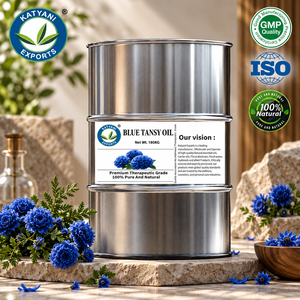 Aceite Esencial Puro de Tansy Azul, 1KG, Tanacetum Annuum, Aceite Botánico Natural, Suministro al por Mayor para Fabricación B2B - Product Image 2