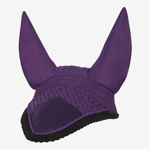 High Quality Handmade Equestrian Horse Ear Bonnet <b>Fly</b> Veil <b>Net</b> With Breathable Mesh Bonnets - Product Image 2