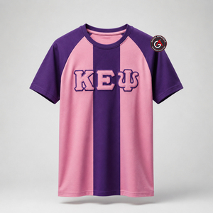 Kapa Epsilon Psi O คอเลดี้เสื้อยืดสีที่กําหนดเองแขนสั้นผู้หญิงเสื้อยืดผ้าฝ้าย 100% ผู้หญิงเสื้อ T - Product Image 6