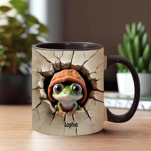 Tasse à café ou à thé personnalisée en céramique par sublimation Khadim Handicrafts, avec photo, logo ou texte imprimé, compatible micro-ondes et lave-vaisselle - Product Image 5