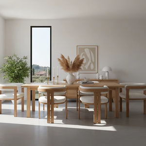 Chaise de salle à manger d'extérieur Arka en teck indonésien durable pour espaces de repas extérieurs et marché d'exportation - Product Image 2