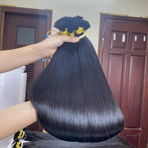 Top product Raw Vietnamese Human Hair Bulk Hair Natural Straight No Shedding No <b>Tangles</b> - Product Image 6
