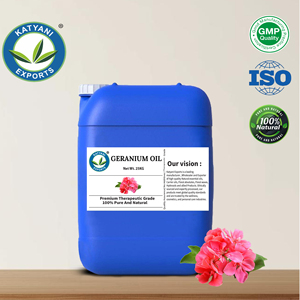 Steam Distilled 1KG Geranium(Pelargonium Graveolens) Essential Oil Natural Haircare Products Katyani Exports <b>Bulk</b> Supplier India - Product Image 4